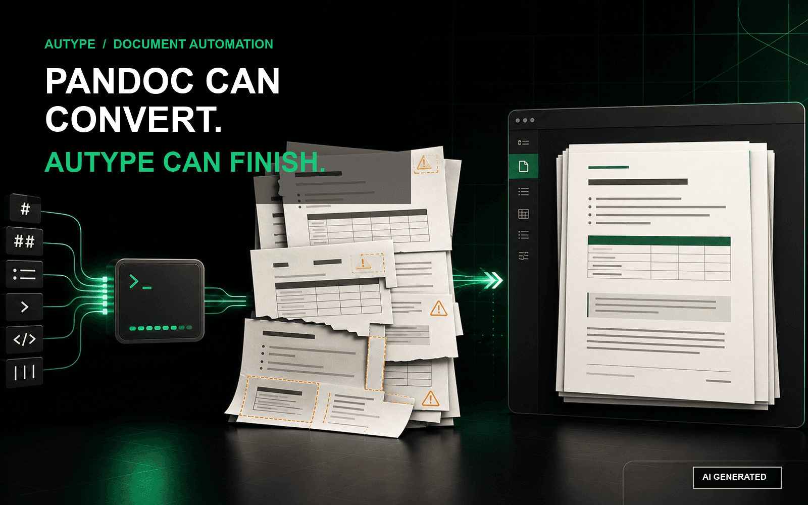 Pandoc Can Convert Markdown to Word. Real Business Documents Need More
