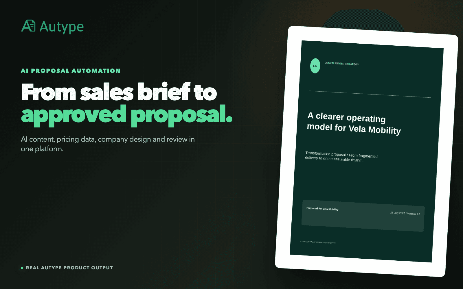 How to Automate Proposals with AI Without Losing Brand, Layout, or Approval Control